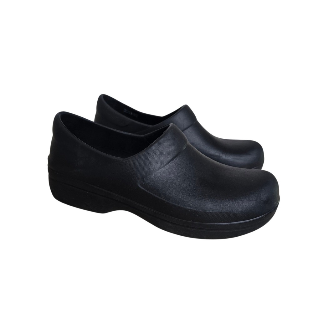 Crocs Neria Pro II Work Clogs Black Slip Resistant Professional Shoes Womens 10
